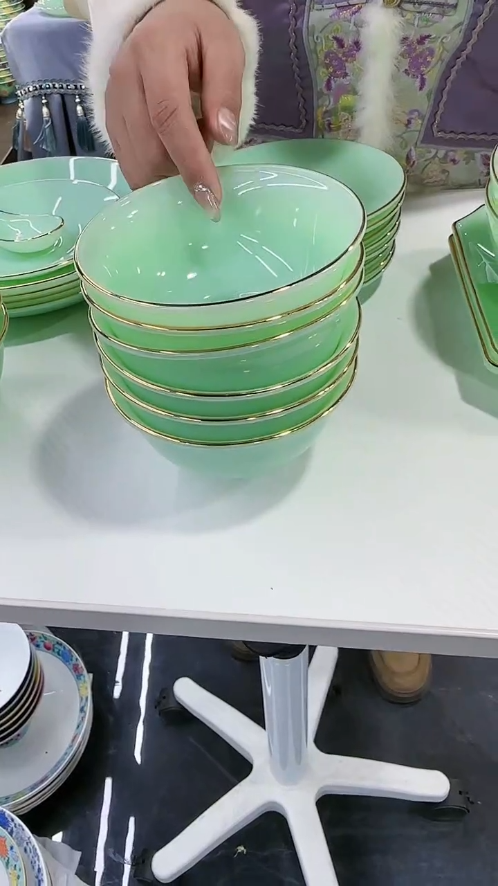 【闪购商品】瓷片4.5英寸饭碗6个景德镇陶瓷