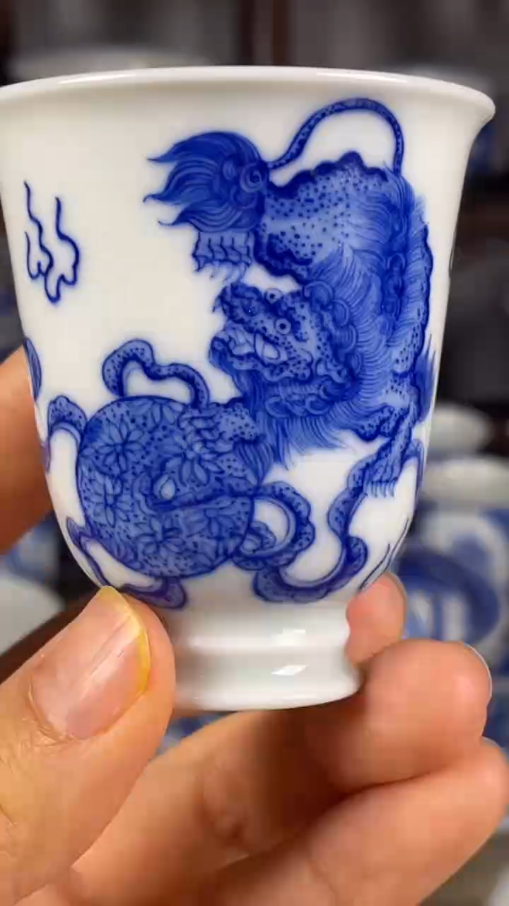 【闪购商品】摆件景德镇手工手绘陶瓷