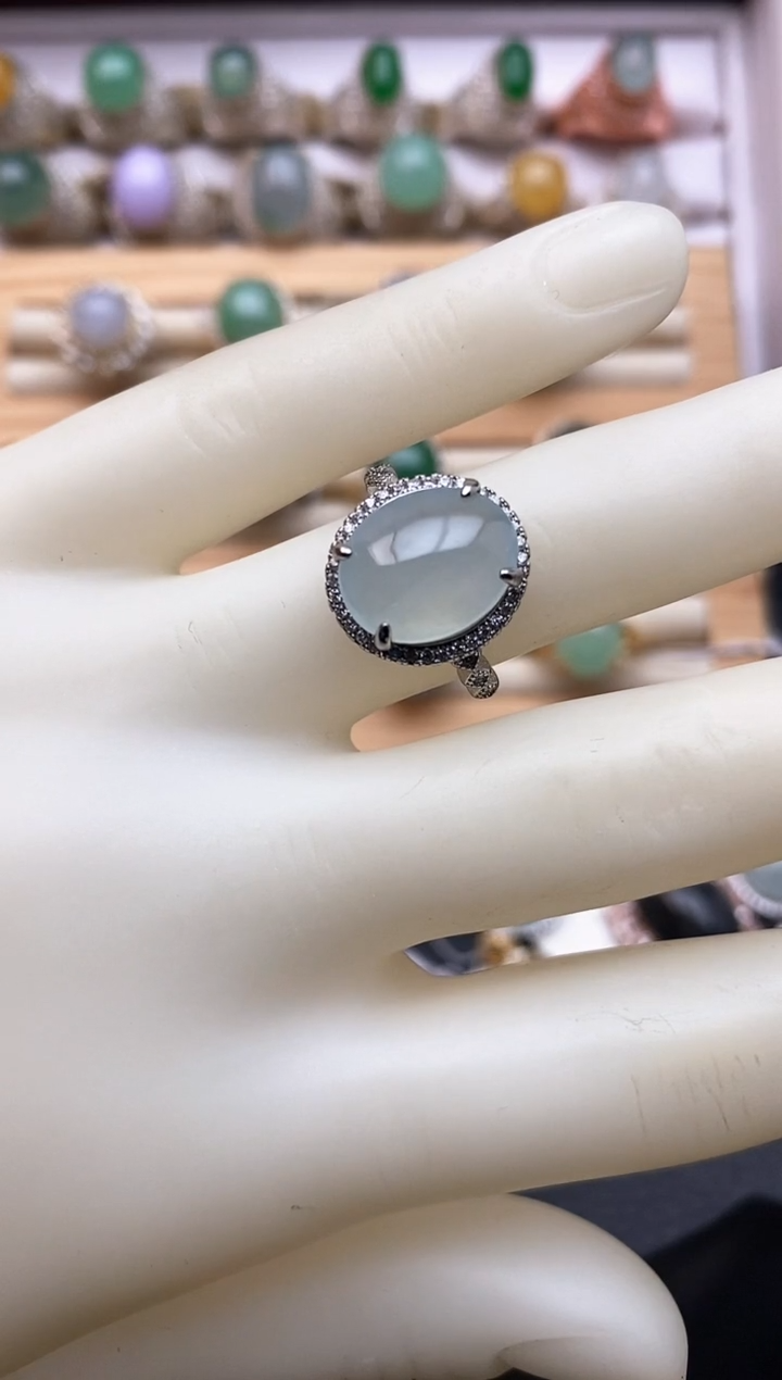 【闪购商品】翡翠戒指未镶嵌福利款8882