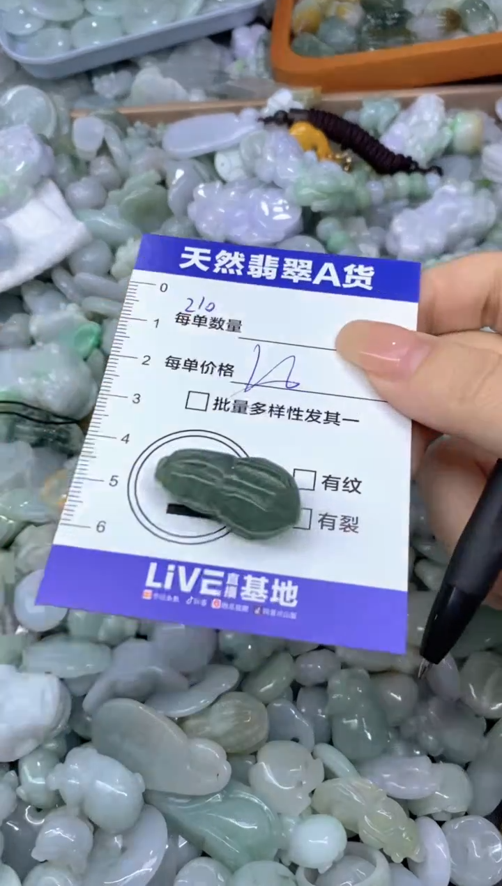 颈饰未镶嵌翡翠天然翡翠A货批量多样性发一件