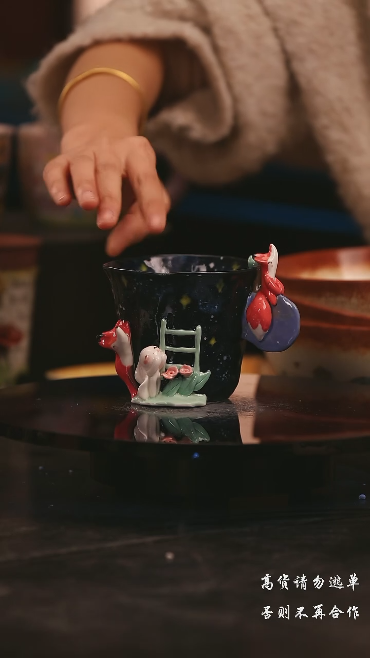 陶瓷景德镇可爱设计师款陶瓷 