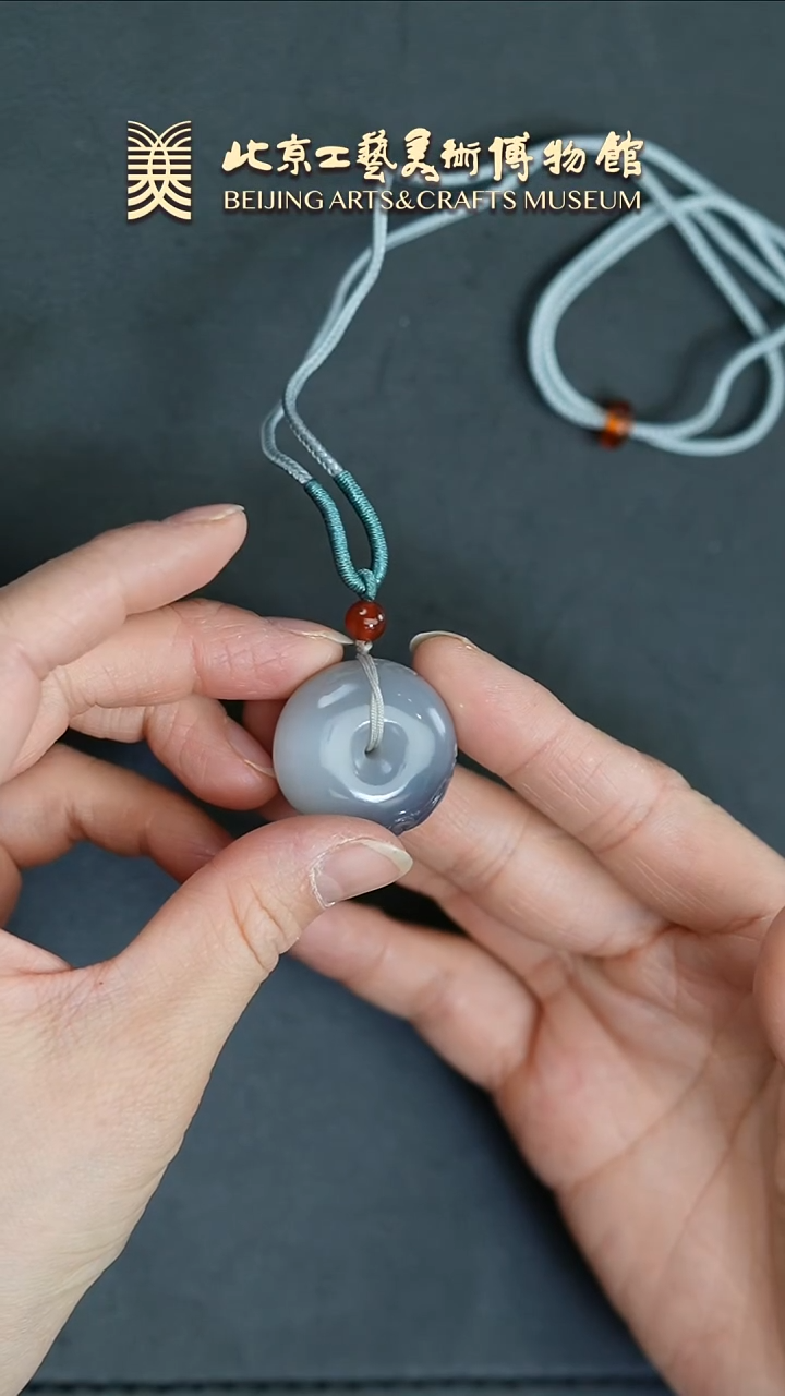 和田玉未镶嵌扣B0326GMD136平安扣