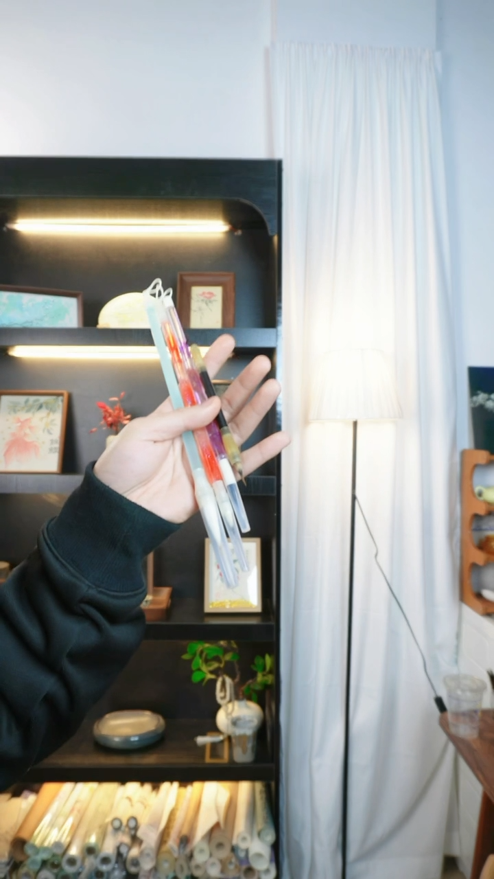 锦鲤1.9 碧云天3.5 紫微星小楷  小笔崽子黑檀木