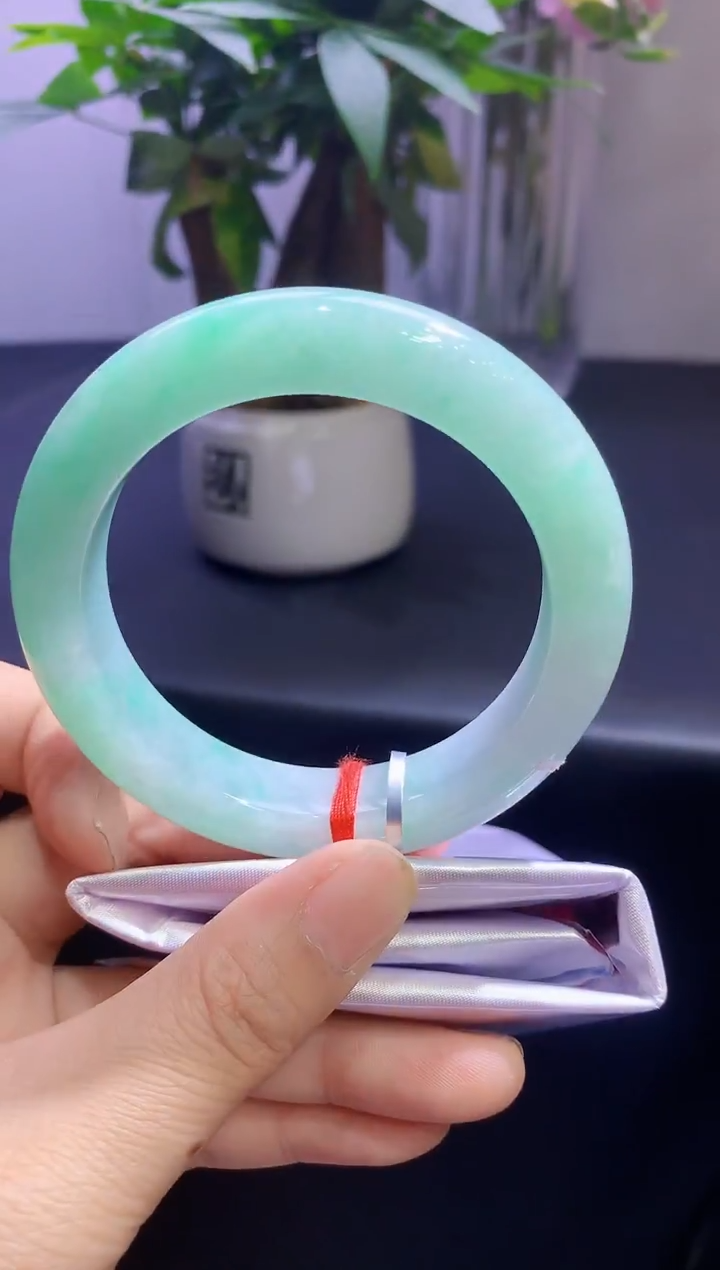 未镶嵌手镯翡翠翡翠手镯圈口55.8-t39