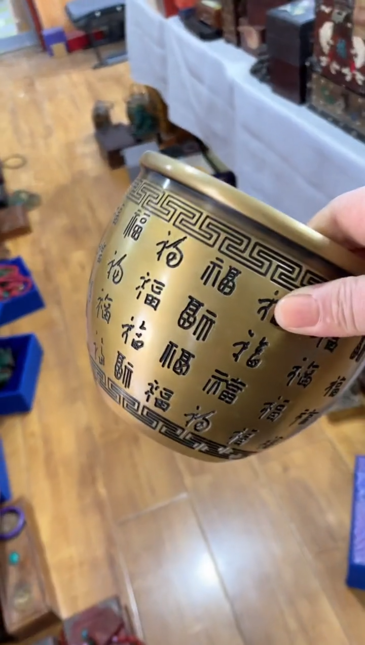 【闪购商品】摆件宫廷影视老旧工艺摆件