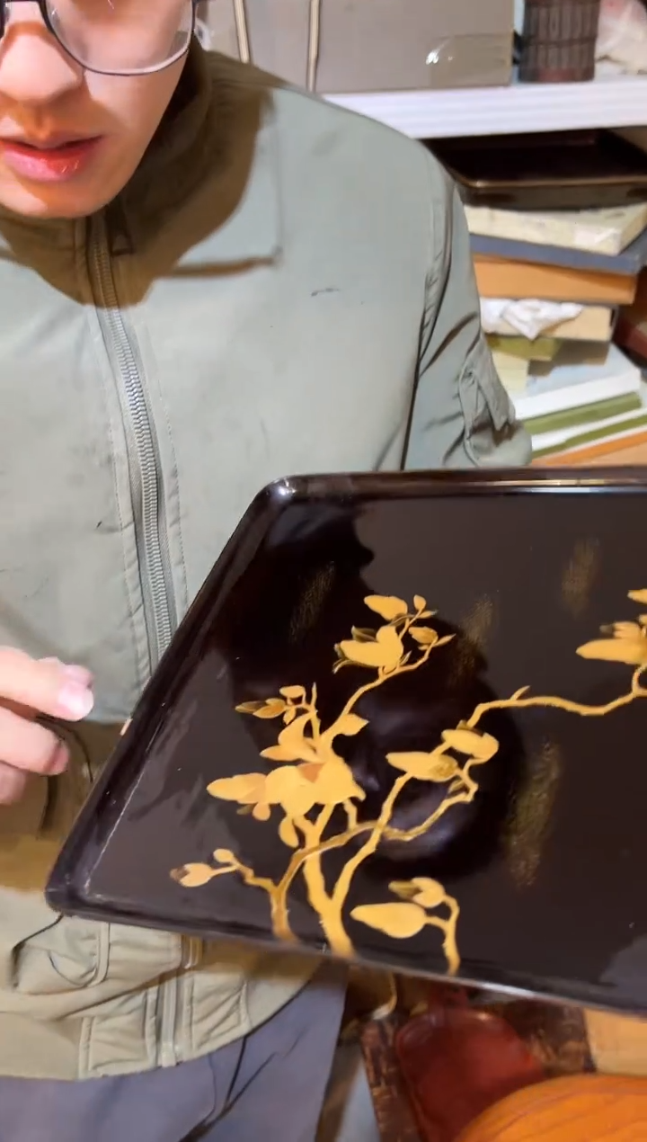 高肉金莳绘 茶台（有瑕福利出）