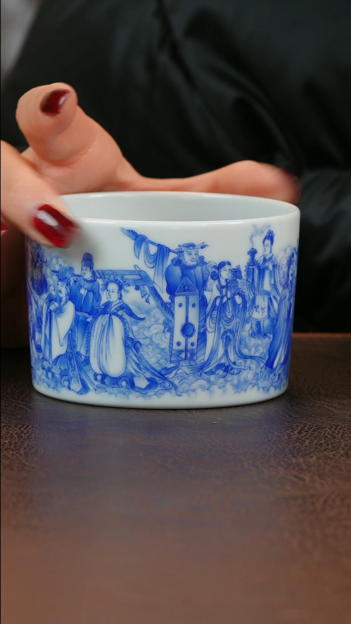 【闪购商品】青山赋天王送子图主人杯