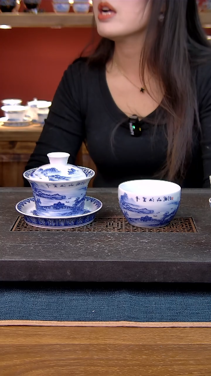 简装家用款2件套 白瓷陶瓷茶具