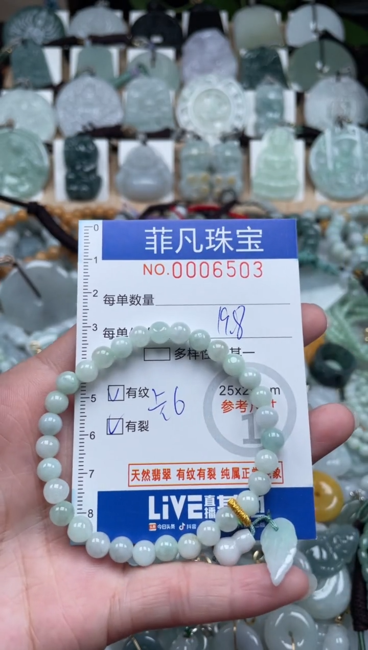 翡翠未镶嵌颈饰00..6503