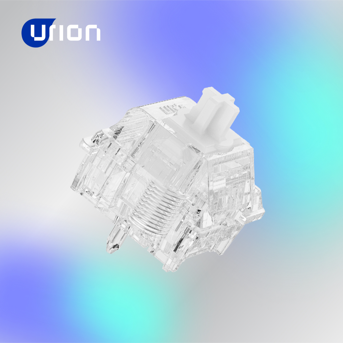 UR冰磁Ultra  粉冰磁落樱轴棉花糖轴 全透封底十字轴心客制化磁轴