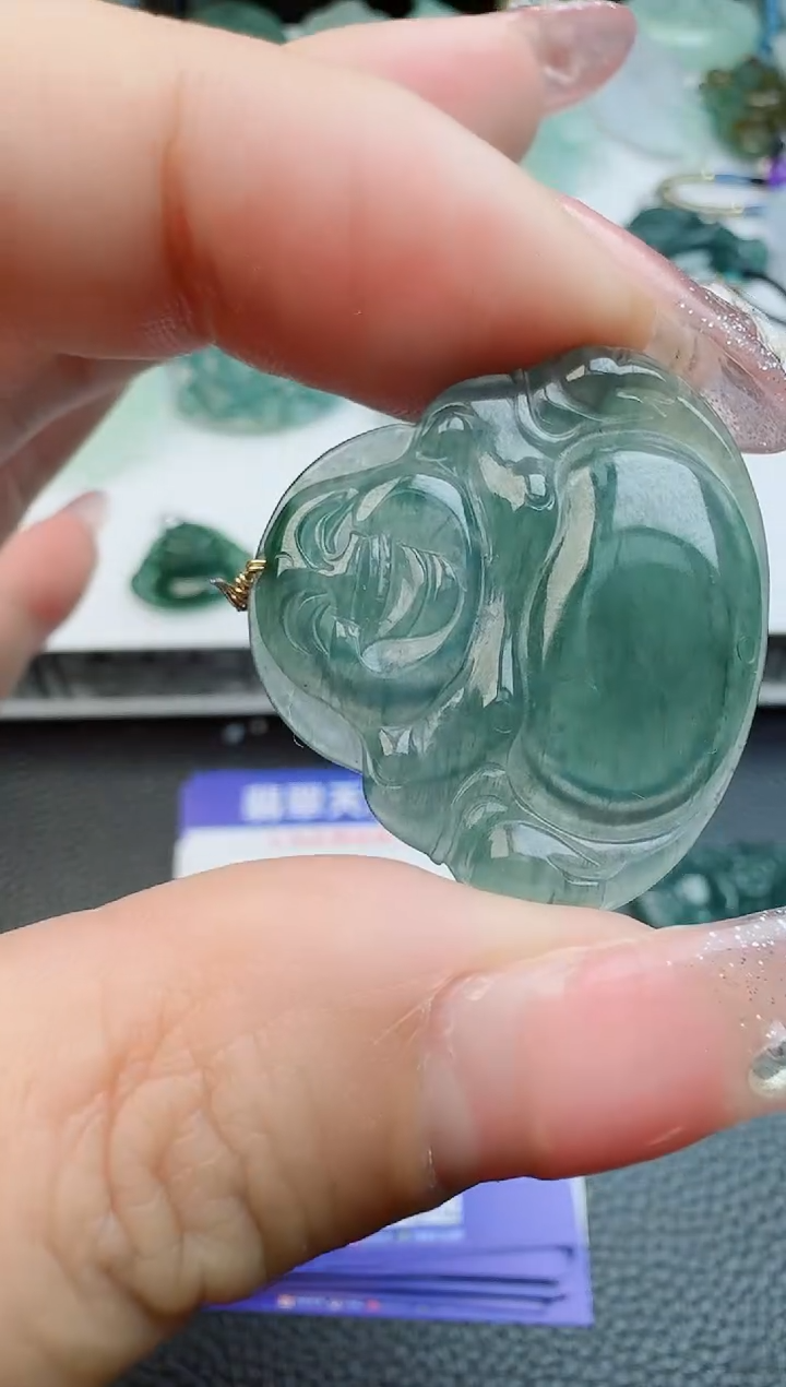 【闪购商品】翡翠颈饰未镶嵌多样性随机发其一