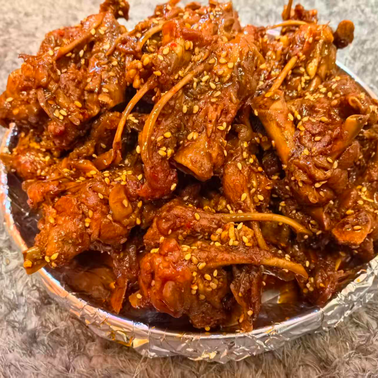 【糖醋鸡锁骨】糖醋鸡锁骨200g*3包每包4-5块开袋即食【圆通】