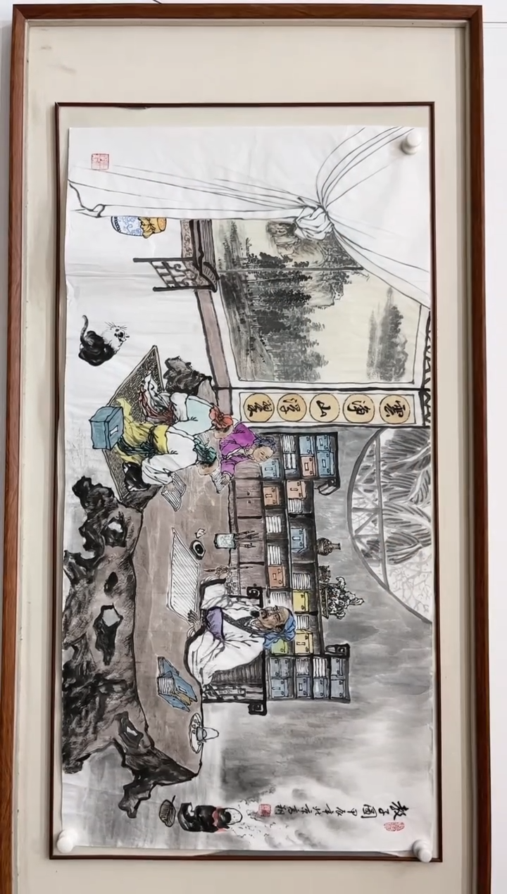 【闪购商品】国画2.17-艺术-冯高翔-四尺人物-16