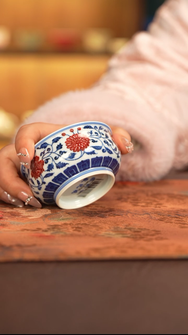 【闪购商品】杯子永明尚玩窑景德镇纯手工陶瓷瓷