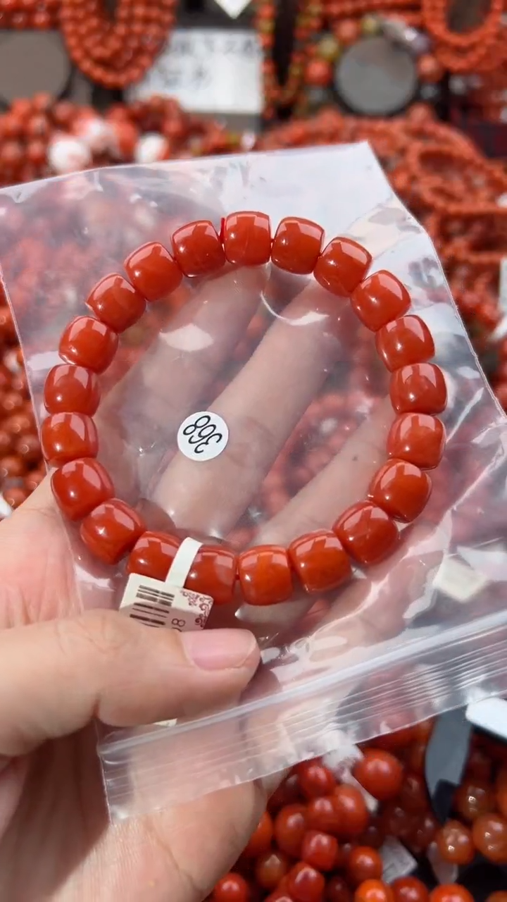 【闪购商品】南红玛瑙手串未镶嵌10
