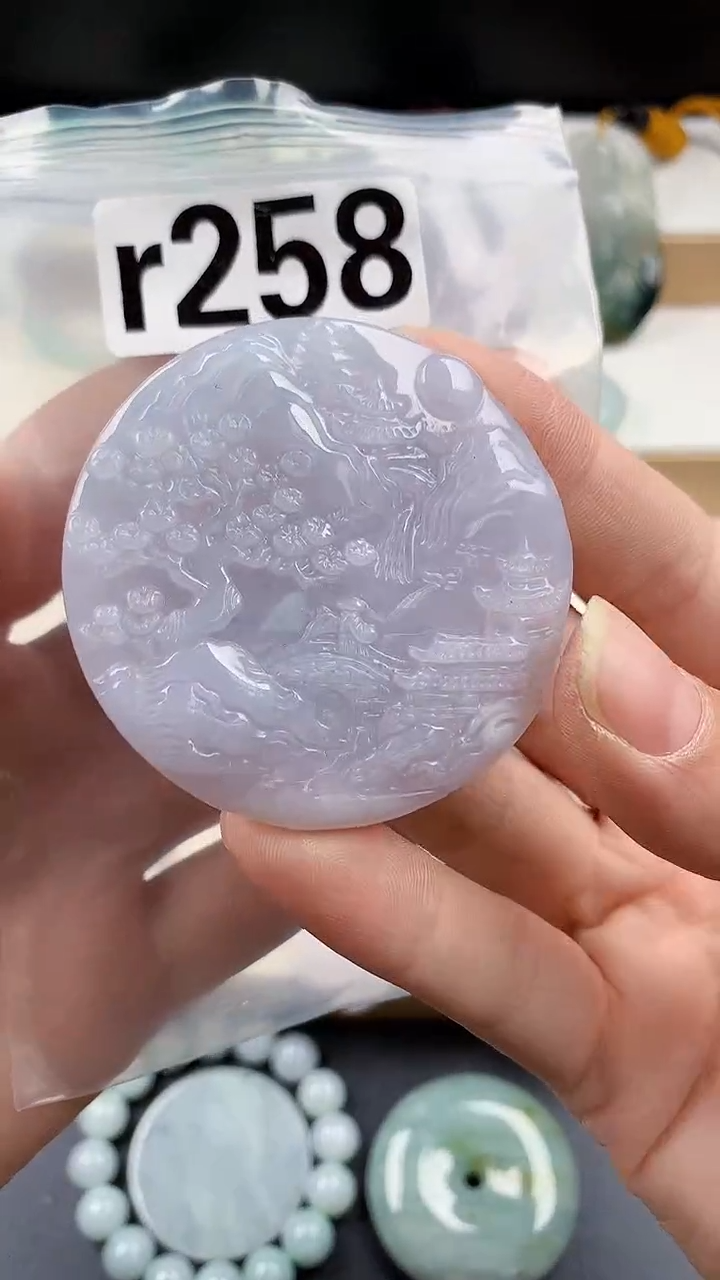 颈饰未镶嵌翡翠天然翡翠吊坠挂件