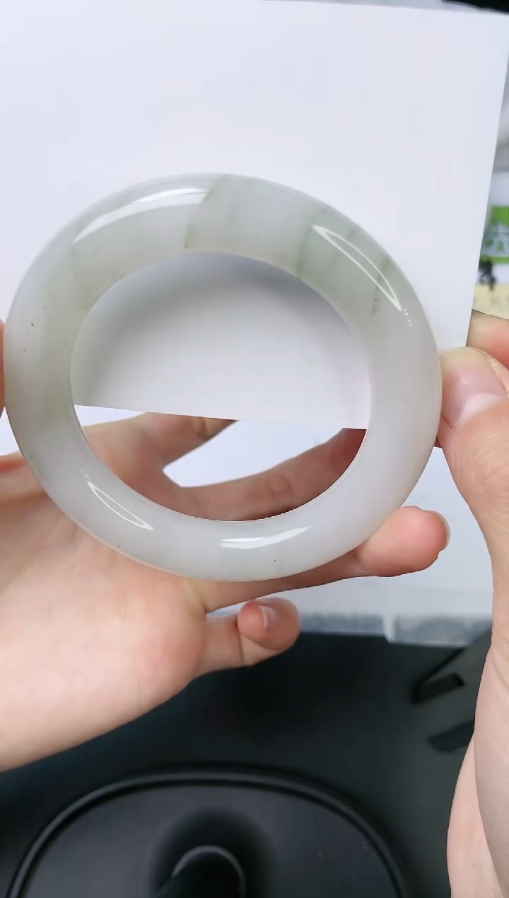 石英质玉手镯未镶嵌27-54.5