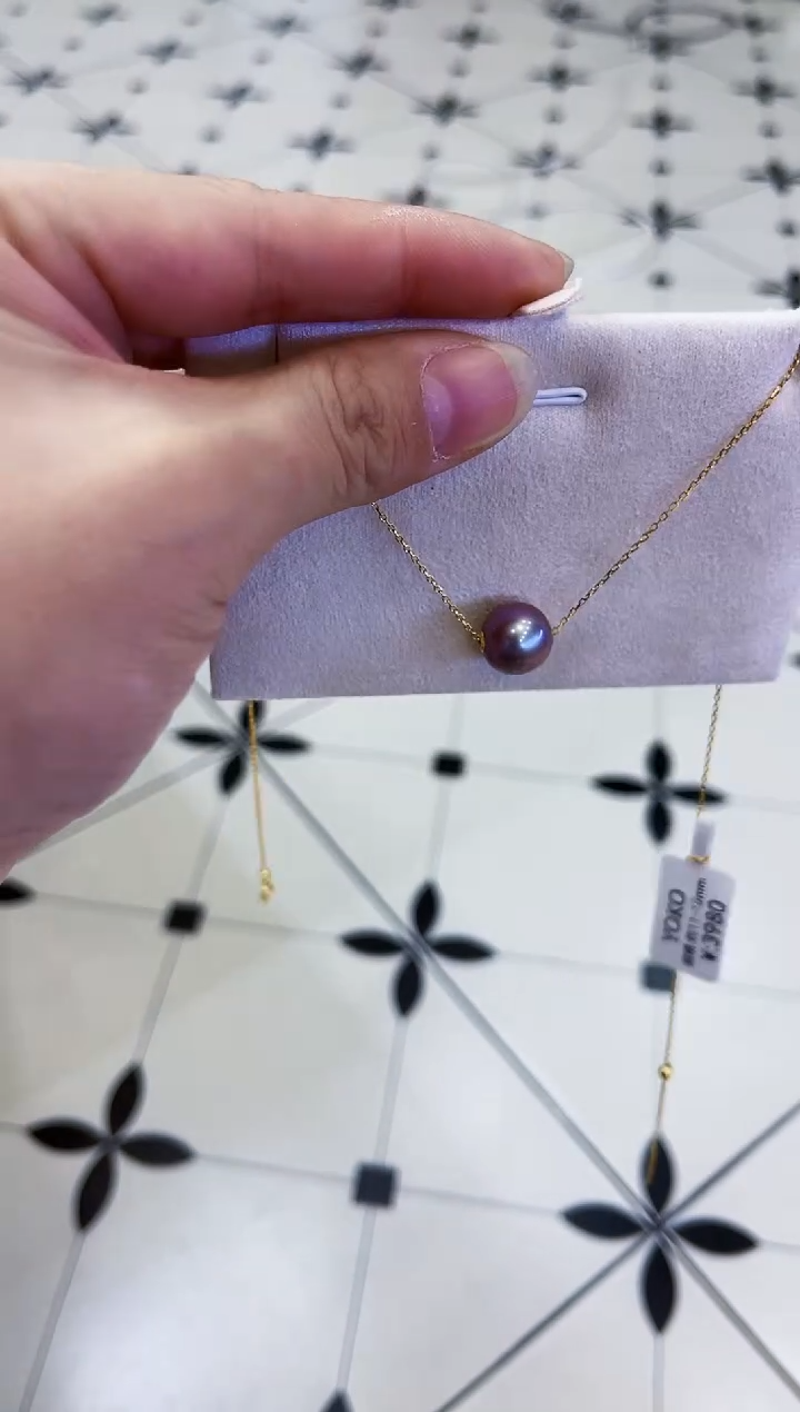 【闪购商品】海水珍珠戒指18K金镶嵌10-11mm