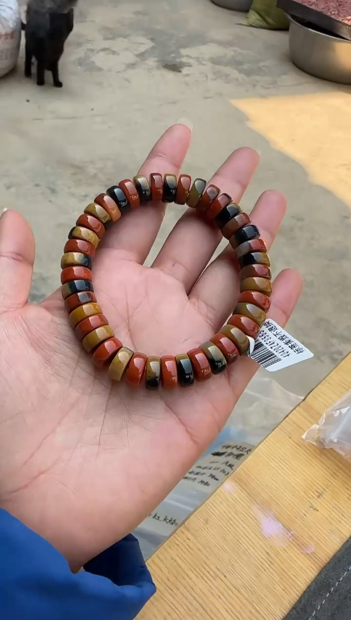 【闪购商品】南红玛瑙单圈未镶嵌原矿无优化包浆药片11mm左右单圈