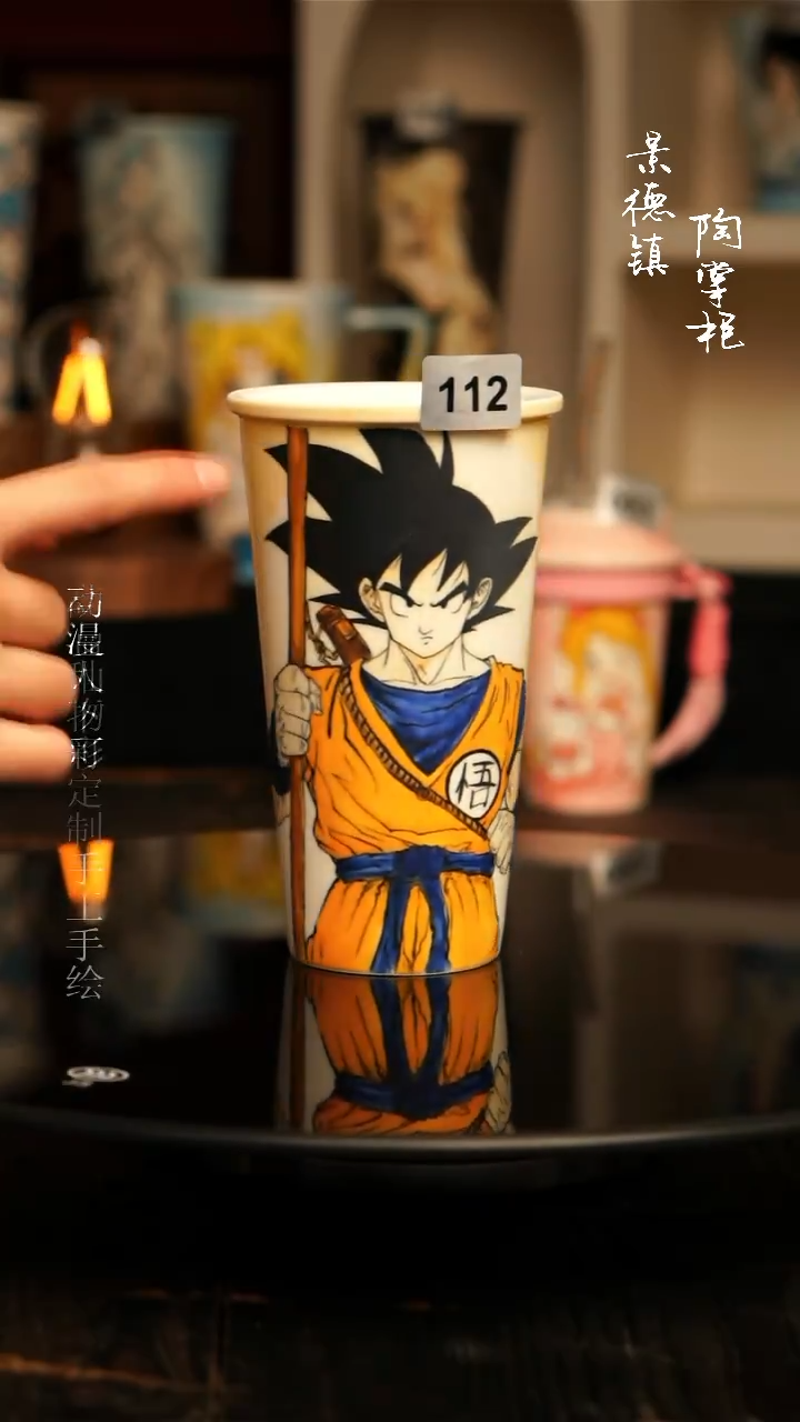 景德镇高温釉下彩手工手绘原创陶瓷112