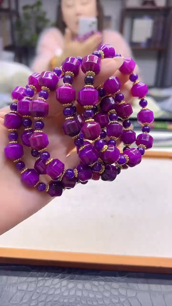 苏纪石（舒俱来）未镶嵌手链DIY款S1011