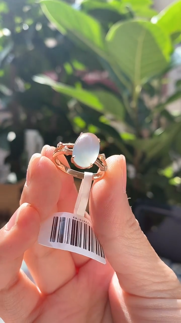 【闪购商品】翡翠戒指未镶嵌翡翠戒圈14