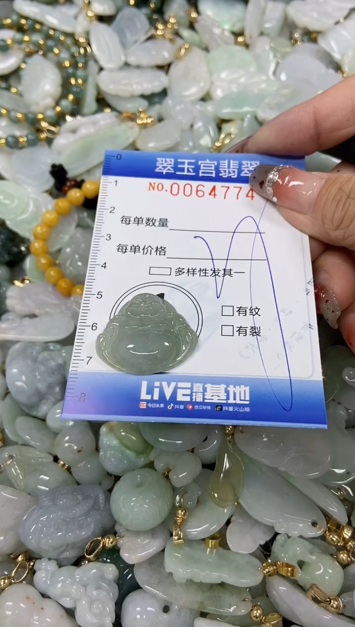 【闪购商品】翡翠颈饰未镶嵌闪购商品0064774