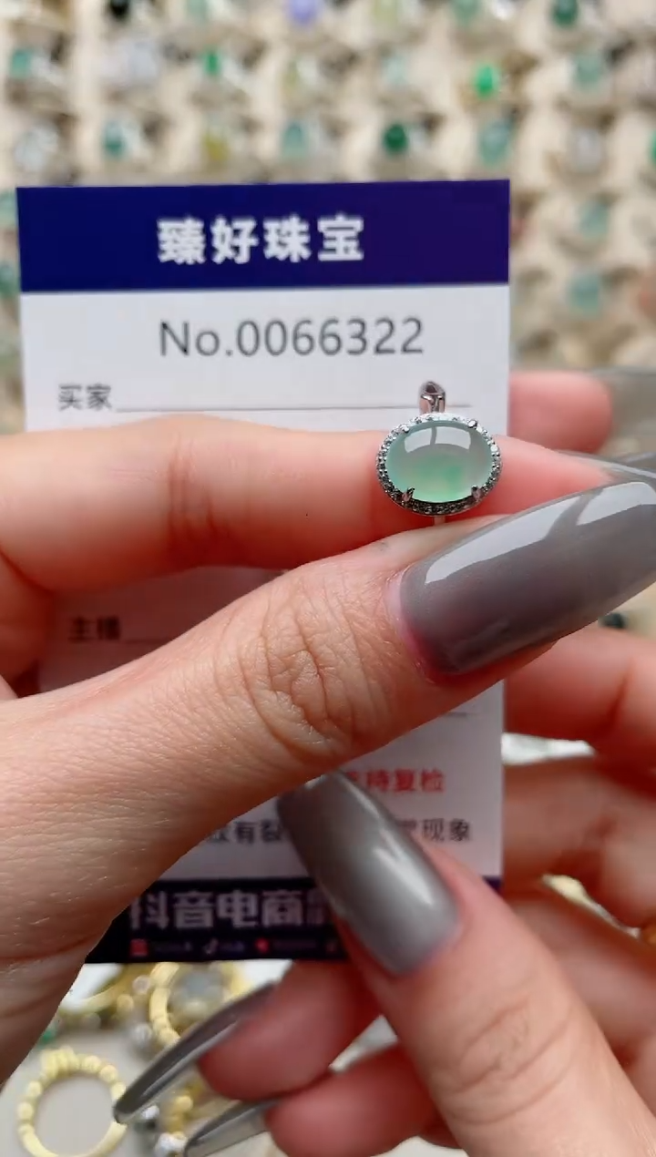【闪购商品】翡翠戒指银S925镶嵌.........