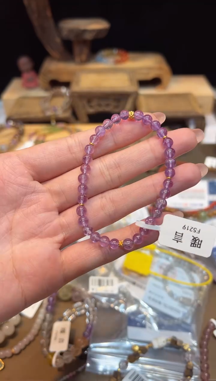 水晶手链未镶嵌手饰@@F5219