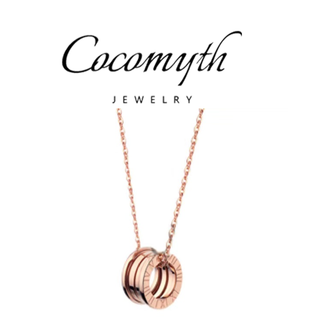 COCOMYTH 镀K金轻奢弹弹项链D578