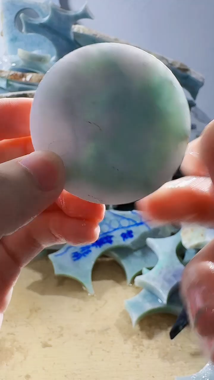 裸石翡翠天然缅甸翡翠2150