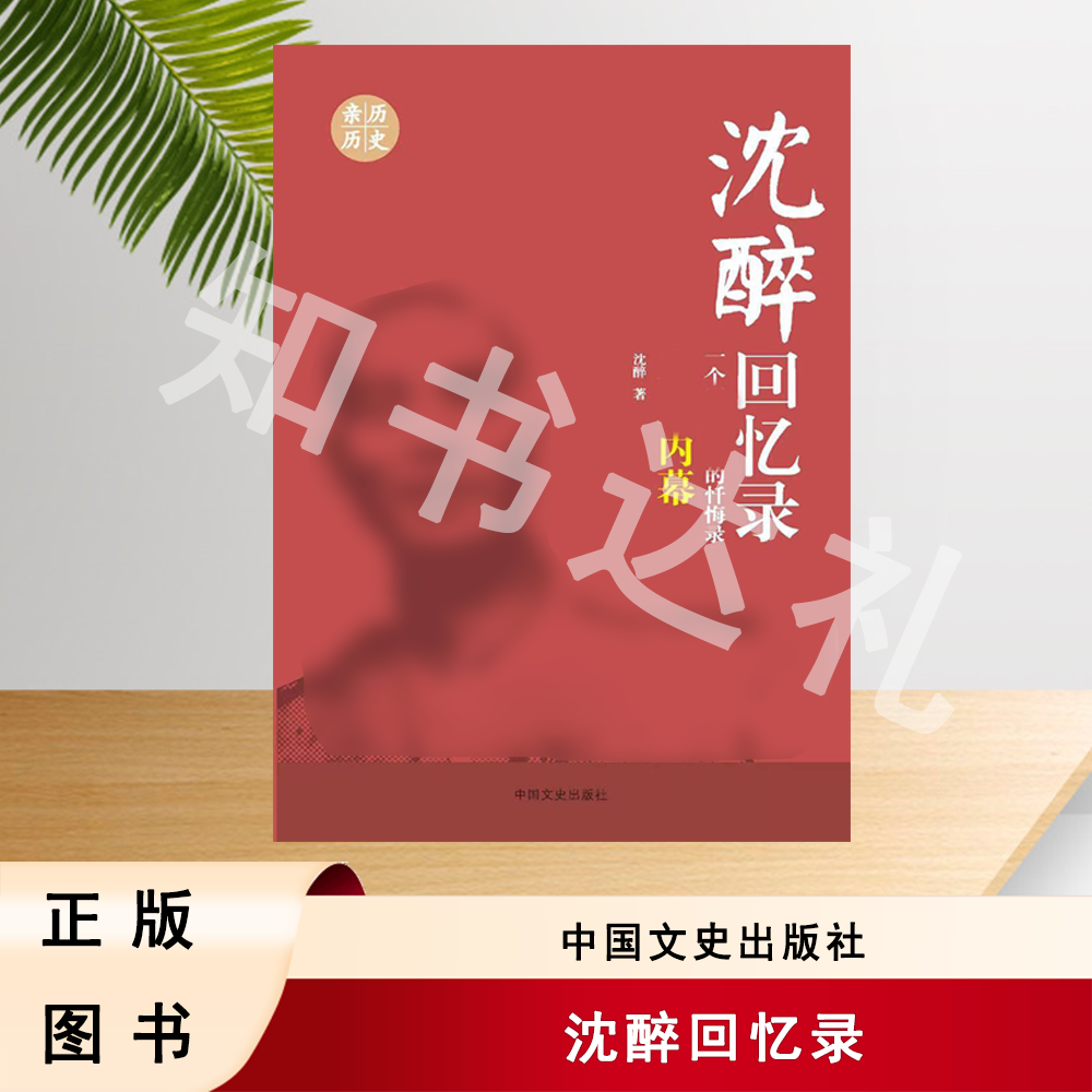 正版玖品 沈醉回忆录：军统内幕 沈醉 著 中国文史出版社
