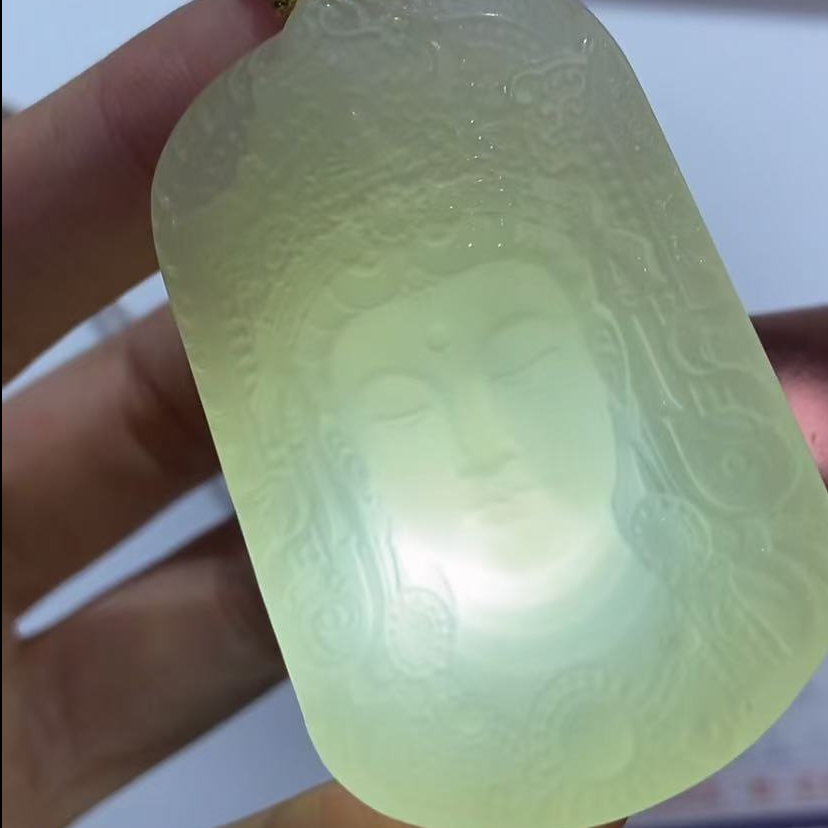 271309/和田玉观音挂件 多样性一件发