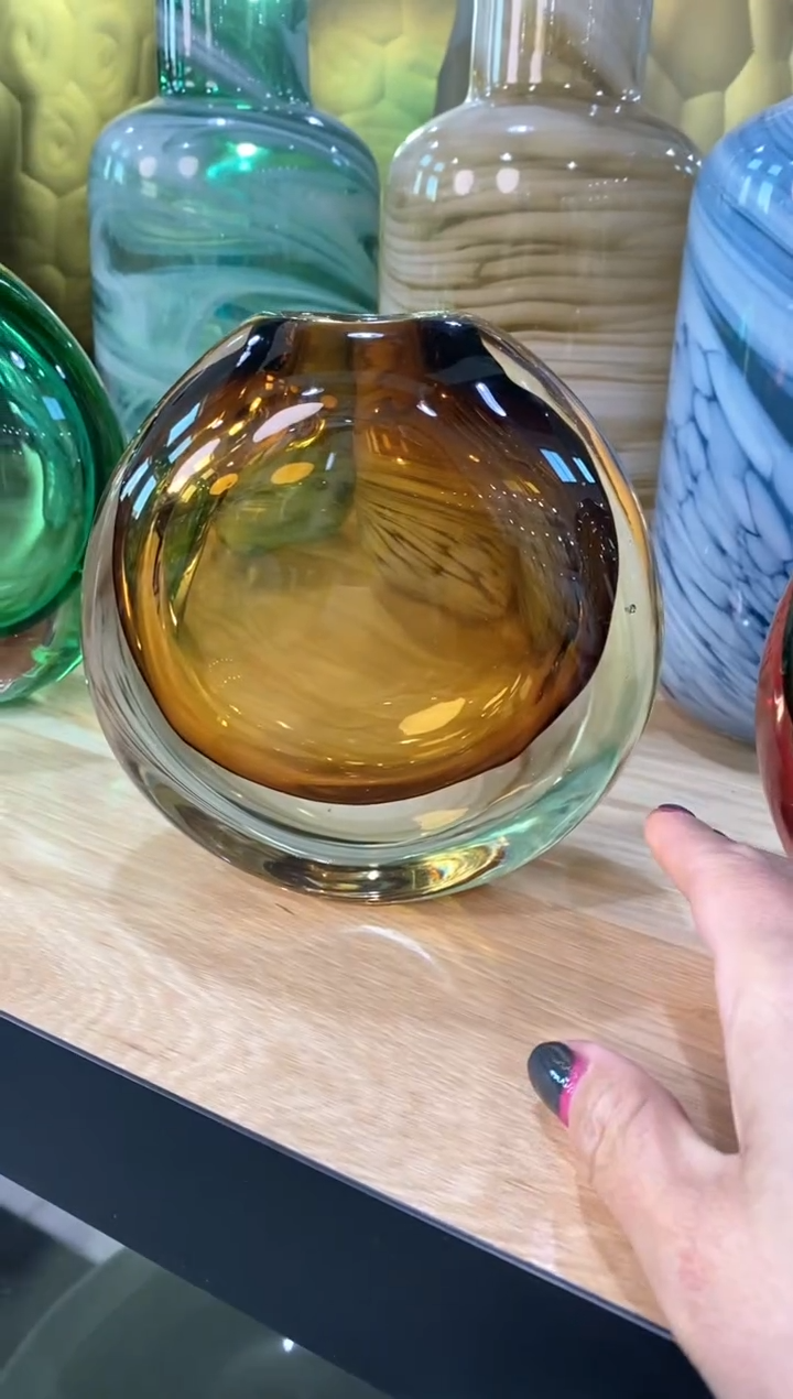 【闪购商品】琉璃慕忆家花瓶微瑕