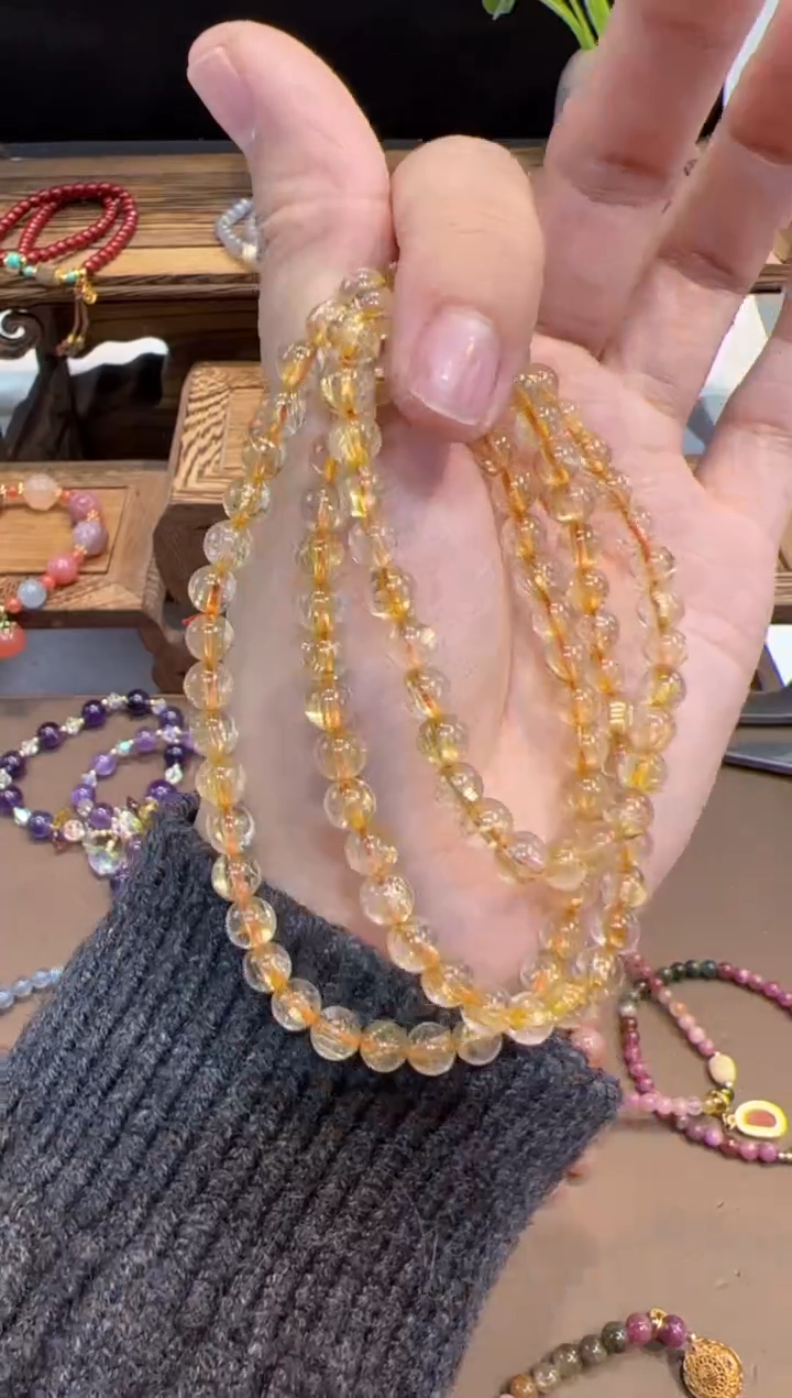 【闪购商品】水晶手串未镶嵌手饰@@