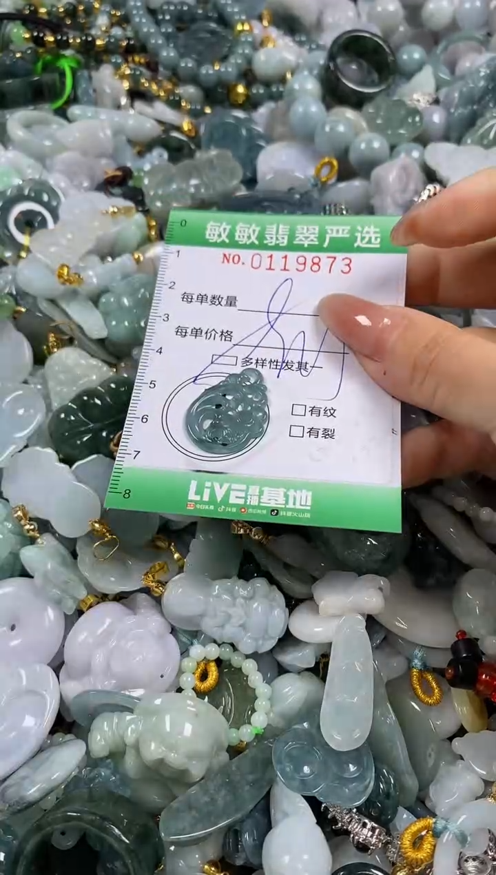 【闪购商品】翡翠颈饰未镶嵌闪购0119873多样性发其一