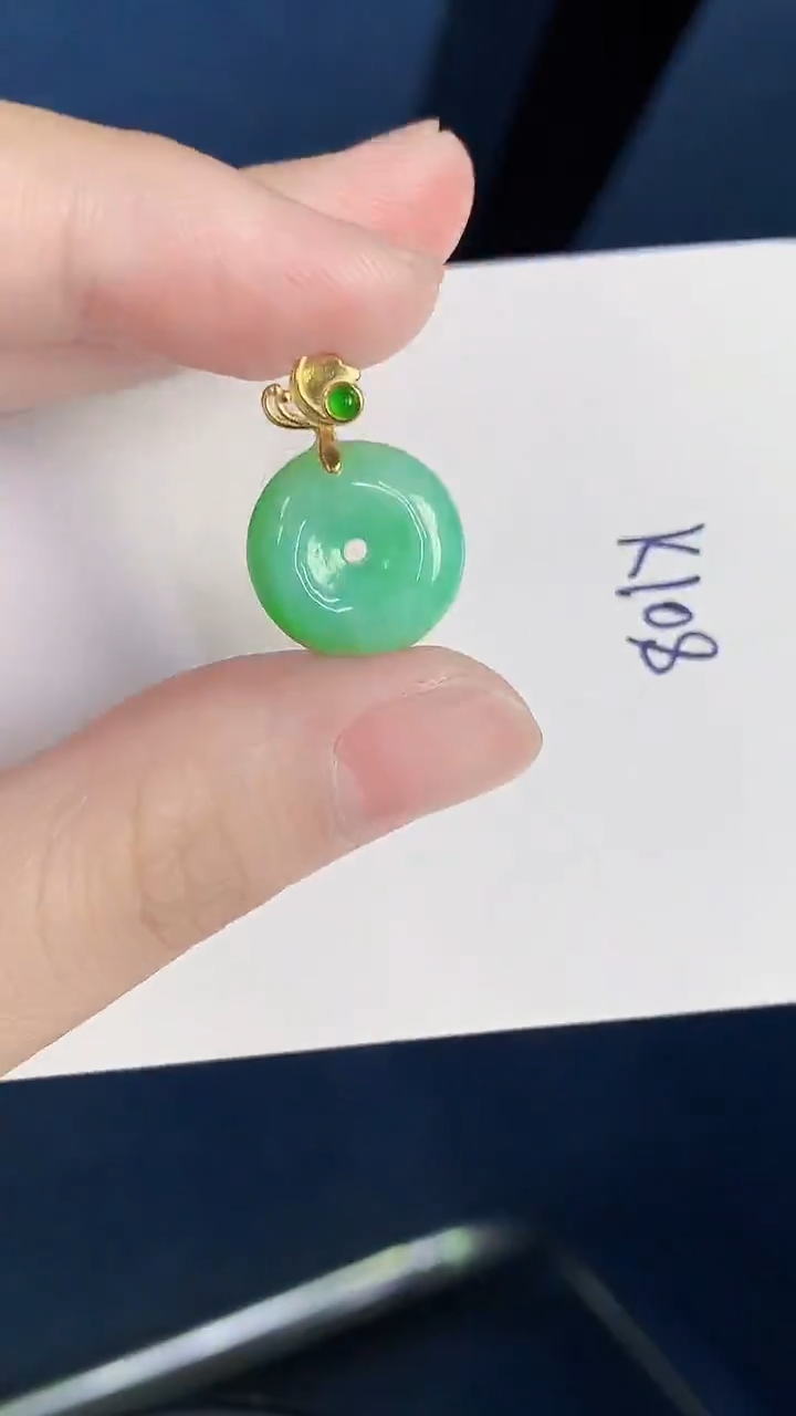 颈饰未镶嵌翡翠天然翡翠缅甸A货