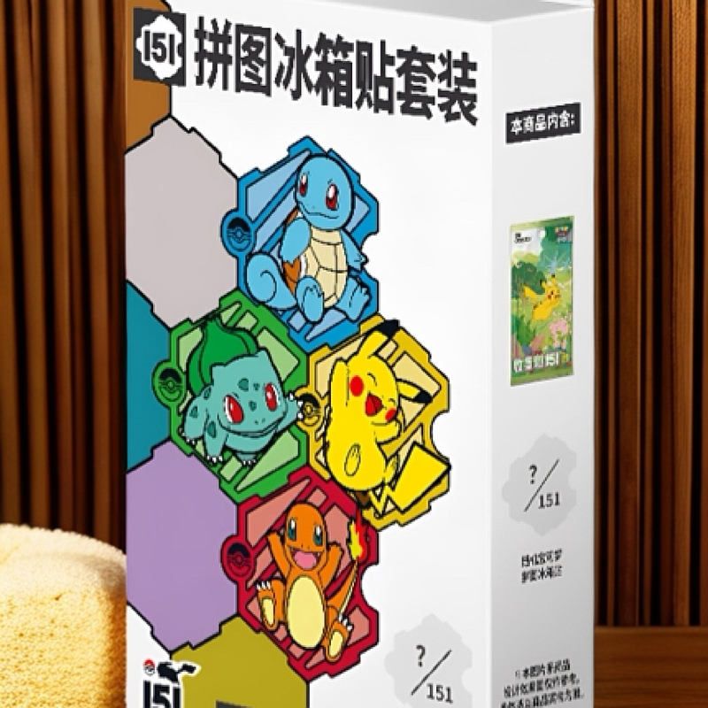 简中151拼图冰箱贴套装