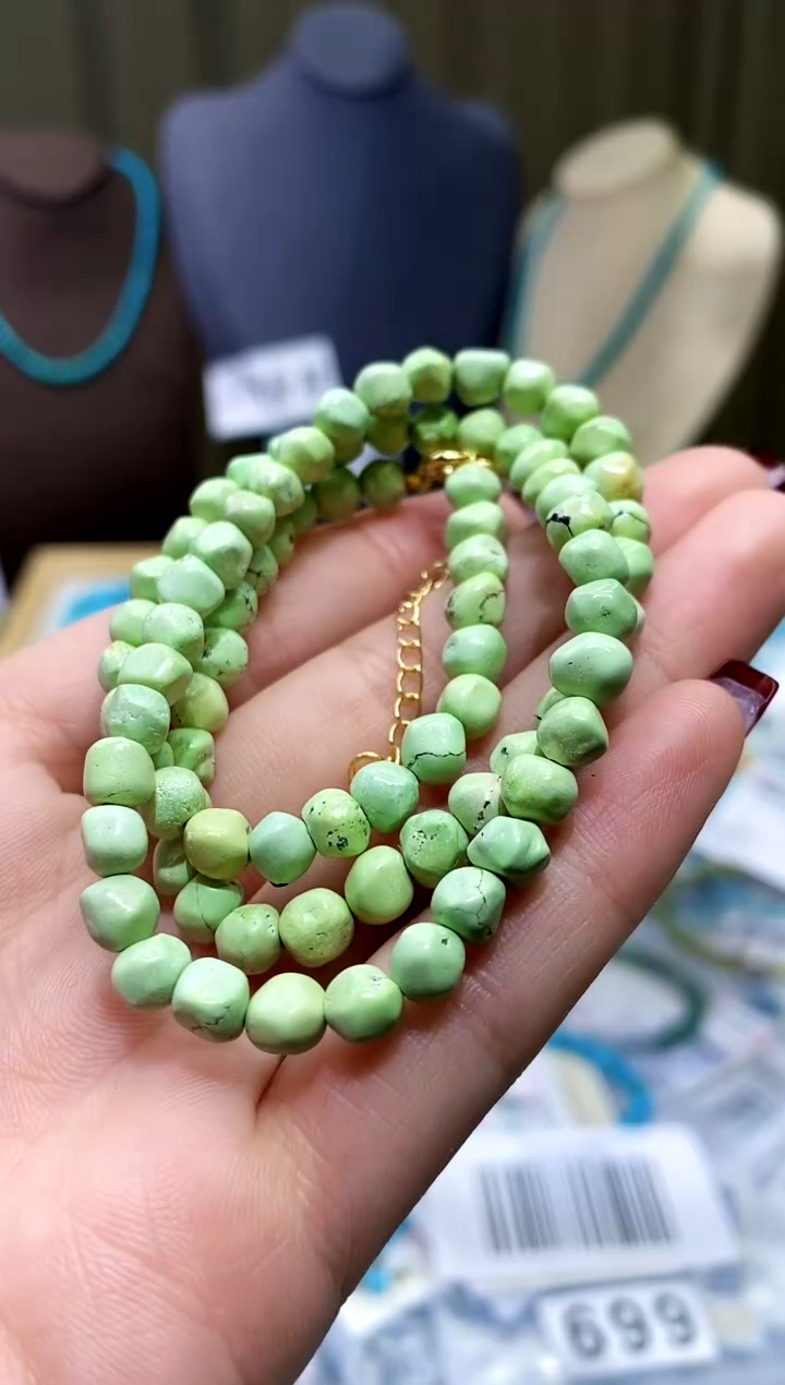 【闪购商品】绿松石项链未镶嵌843