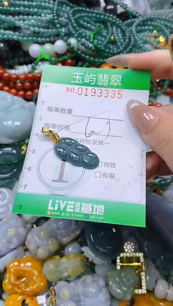 翡翠未镶嵌颈饰闪购0193335多样性发其一