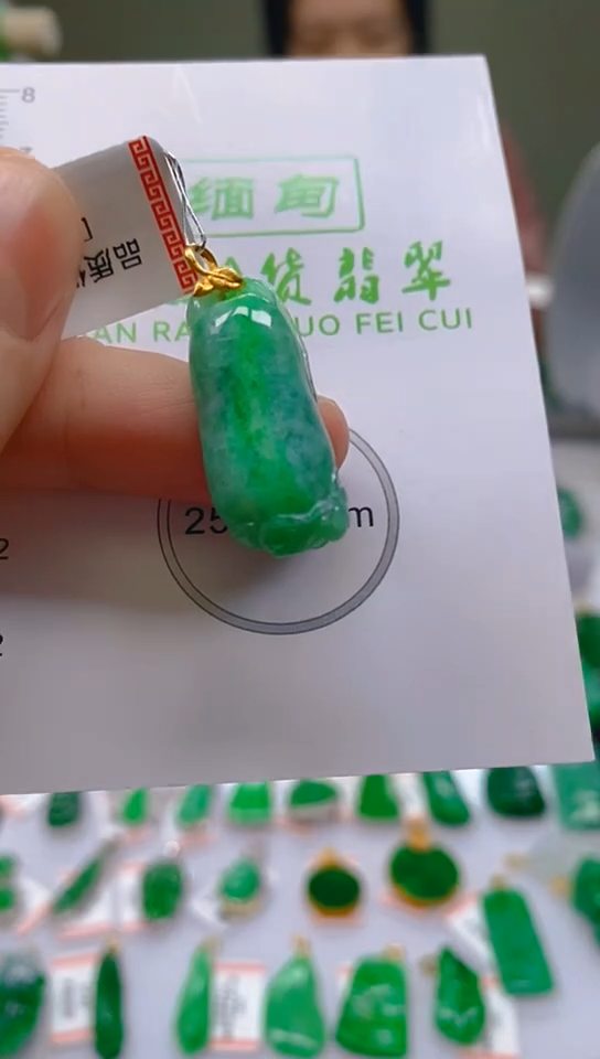 【闪购商品】翡翠颈饰18K金镶嵌 新号开播，全场乱卖
