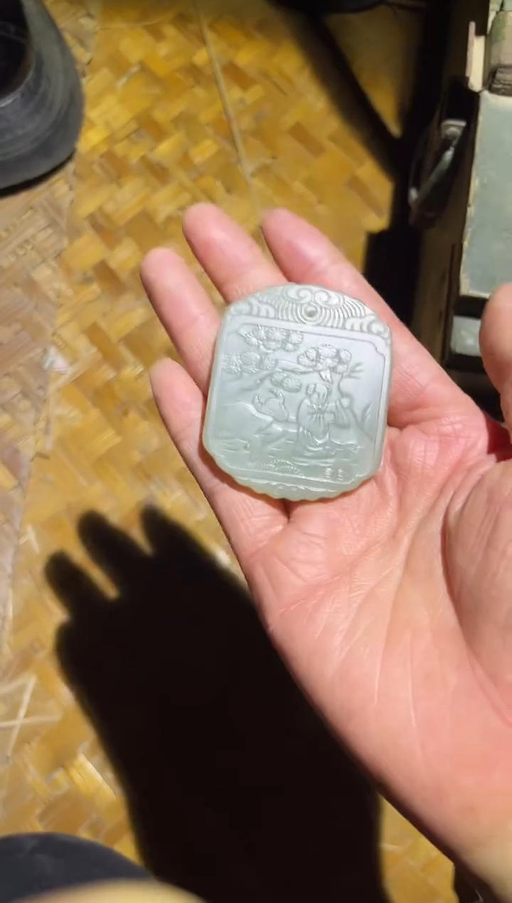 【闪购商品】和田玉挂件未镶嵌57财财财财财财财财财财