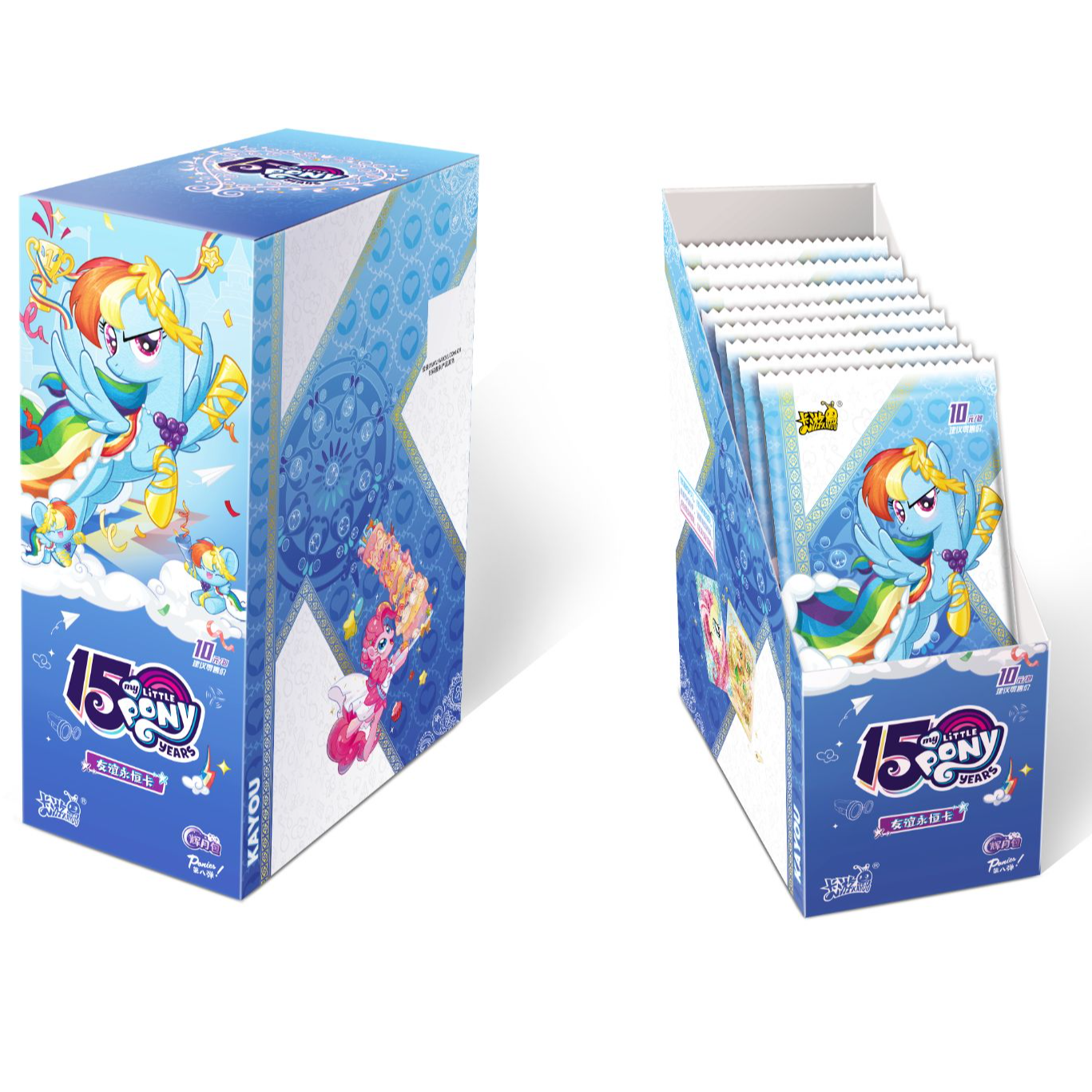 【盒拆】卡游-小马宝莉辉月包-第八弹-潮玩盲盒（默认代拆）