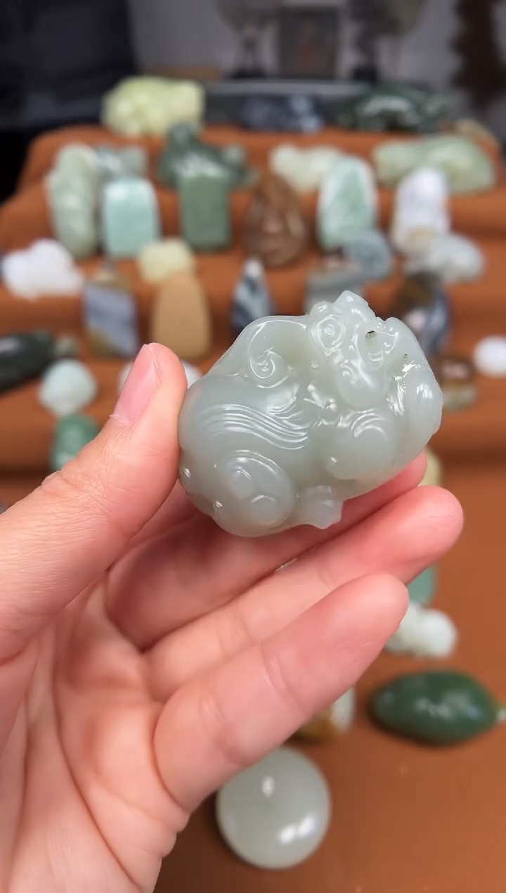 【闪购商品】和田玉颈饰未镶嵌貔貅