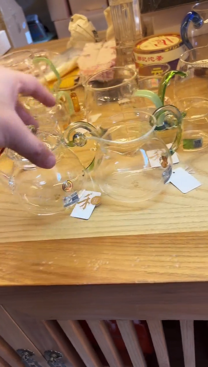 清莲壶/迷翠+浮莲茶海/迷翠