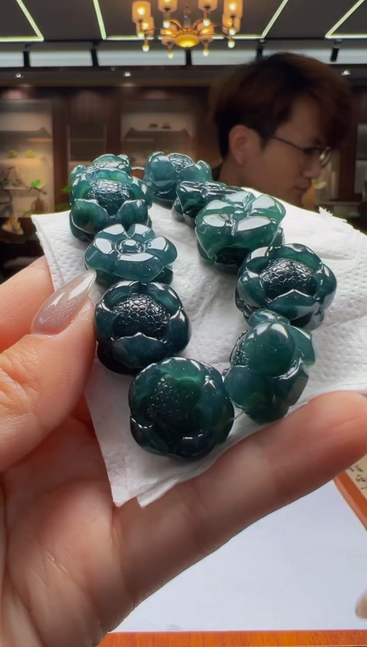 【闪购商品】定制翡翠未镶嵌Q2025-2-25-14