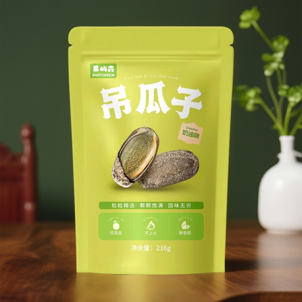 果屿森吊瓜子优选特大颗粒2025新货一嗑就开追剧解馋必备炒货零食
