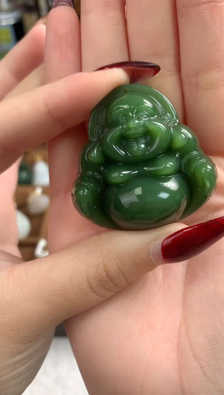 【闪购商品】和田玉颈饰未镶嵌吊坠40mm