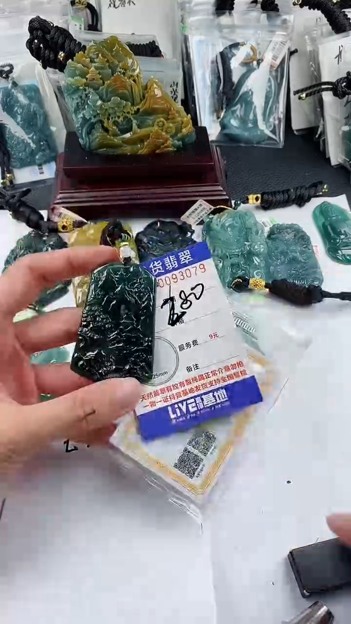 【闪购商品】翡翠颈饰未镶嵌         