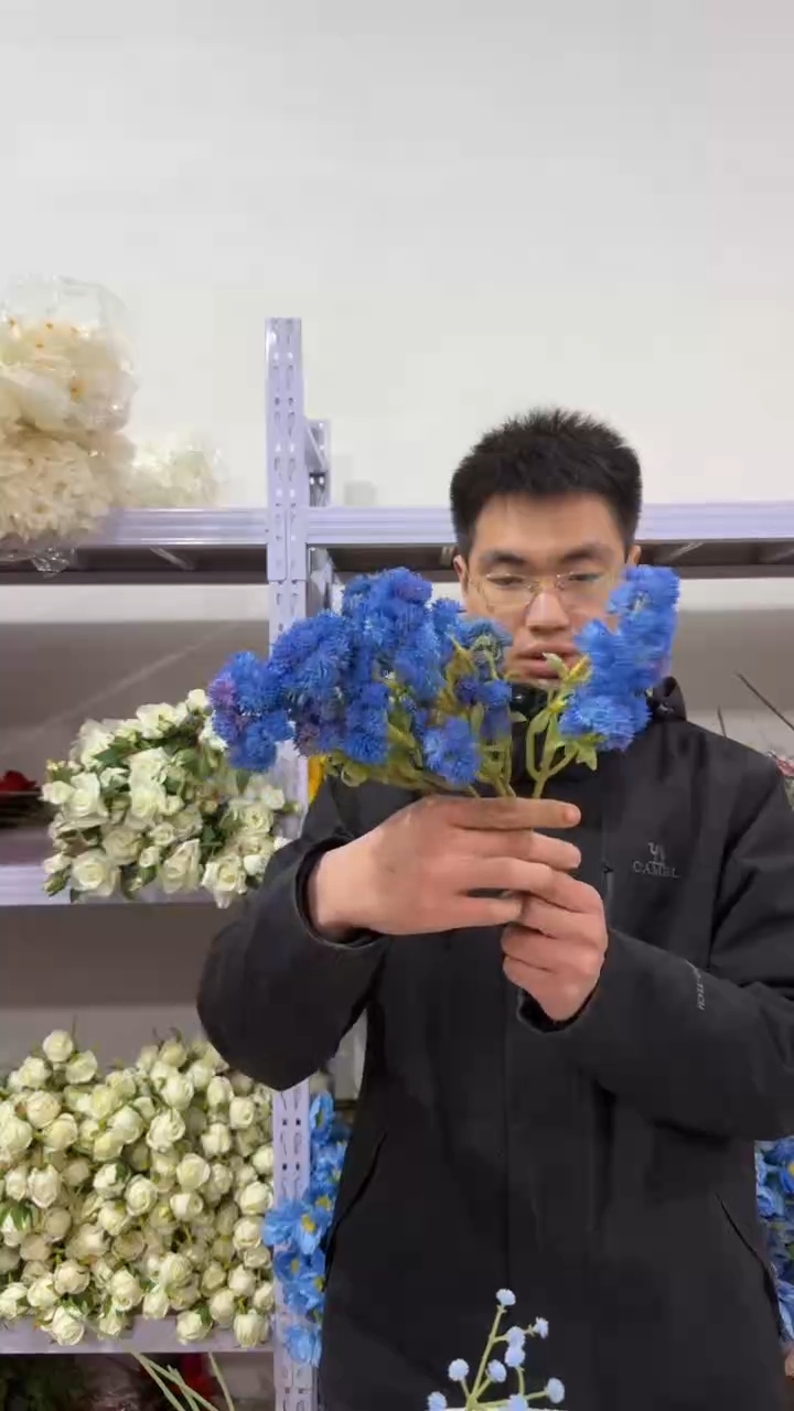 妍韵高端仿真花100